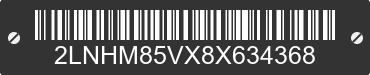 2008 LINCOLN Town Car 2LNHM85VX8X634368 VIN decoded