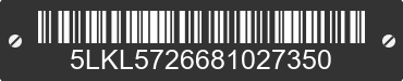 2008 LOAD KING Load King 5LKL5726681027350 VIN decoded