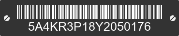 2000 LOAD RITE 192450EW 5A4KR3P18Y2050176 VIN decoded