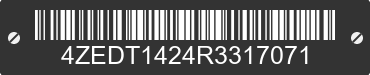 2024 LOAD TRAIL Load Trail 4ZEDT1424R3317071 VIN decoded