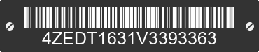 2027 LOAD TRAIL Load Trail 4ZEDT1631V3393363 VIN decoded