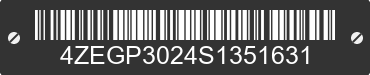 2025 LOAD TRAIL Load Trail 4ZEGP3024S1351631 VIN decoded