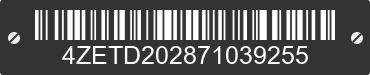 2007 LOAD TRAIL Load Trail 4ZETD202871039255 VIN decoded