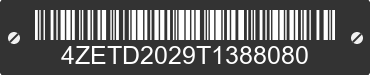 2026 LOAD TRAIL Load Trail 4ZETD2029T1388080 VIN decoded