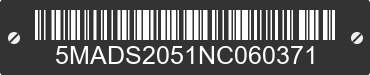 2022 MAC TRAILER MANUFACTURING MAC TRAILER MANUFACTURING 5MADS2051NC060371 VIN decoded