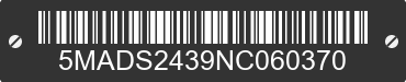 2022 MAC TRAILER MANUFACTURING MAC TRAILER MANUFACTURING 5MADS2439NC060370 VIN decoded