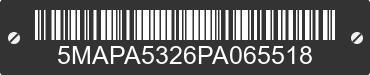 2023 MAC TRAILER MANUFACTURING MAC TRAILER MANUFACTURING 5MAPA5326PA065518 VIN decoded