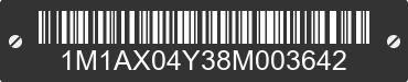 2008 MACK GU (Granite) 1M1AX04Y38M003642 VIN decoded