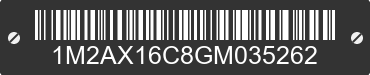 2016 MACK GU (Granite) 1M2AX16C8GM035262 VIN decoded