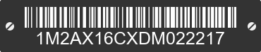 2013 MACK GU (Granite) 1M2AX16CXDM022217 VIN decoded