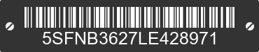 2020 MALLARD, NORTH TRAIL, & WILDERNESS Mallard, North Trail, & Wilderness 5SFNB3627LE428971 VIN decoded