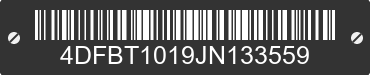 2018 MASTER TOW Master Tow 4DFBT1019JN133559 VIN decoded