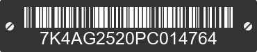 2023 MAX BUILT Max Built 7K4AG2520PC014764 VIN decoded