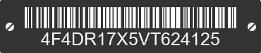 1997 MAZDA B-Series 4F4DR17X5VT624125 VIN decoded