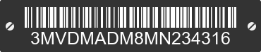 2021 MAZDA CX-30 3MVDMADM8MN234316 VIN decoded