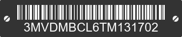 2026 MAZDA CX-30 3MVDMBCL6TM131702 VIN decoded