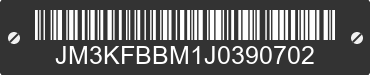 2018 MAZDA CX-5 JM3KFBBM1J0390702 VIN decoded