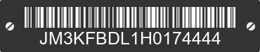 2017 MAZDA CX-5 JM3KFBDL1H0174444 VIN decoded