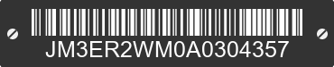 2010 MAZDA CX-7 JM3ER2WM0A0304357 VIN decoded