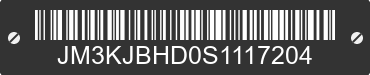 2025 MAZDA CX-70 JM3KJBHD0S1117204 VIN decoded