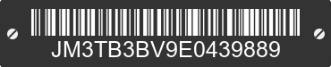 2014 MAZDA CX-9 JM3TB3BV9E0439889 VIN decoded