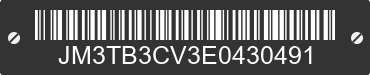 2014 MAZDA CX-9 JM3TB3CV3E0430491 VIN decoded