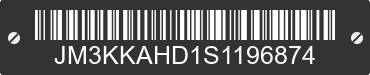 2025 MAZDA CX-90 JM3KKAHD1S1196874 VIN decoded