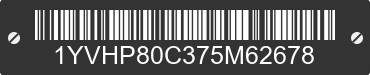 2007 MAZDA Mazda6 1YVHP80C375M62678 VIN decoded