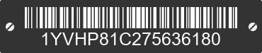 2007 MAZDA Mazda6 1YVHP81C275636180 VIN decoded