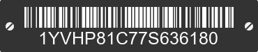 2007 MAZDA Mazda6 1YVHP81C77S636180 VIN decoded