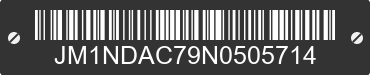 2022 MAZDA MX-5 JM1NDAC79N0505714 VIN decoded