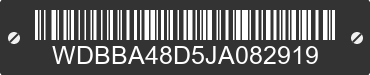 1988 MERCEDES-BENZ 560 WDBBA48D5JA082919 VIN decoded