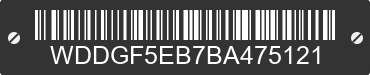 2011 MERCEDES-BENZ C-Class WDDGF5EB7BA475121 VIN decoded