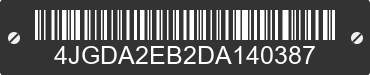 2013 MERCEDES-BENZ ML-Class 4JGDA2EB2DA140387 VIN decoded