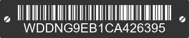 2012 MERCEDES-BENZ S-Class WDDNG9EB1CA426395 VIN decoded