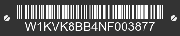 2022 MERCEDES-BENZ SL-Class W1KVK8BB4NF003877 VIN decoded