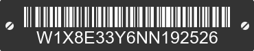 2022 MERCEDES-BENZ Sprinter W1X8E33Y6NN192526 VIN decoded
