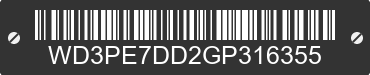 2016 MERCEDES-BENZ Sprinter WD3PE7DD2GP316355 VIN decoded