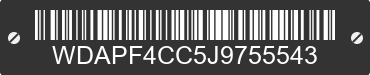 2018 MERCEDES-BENZ Sprinter WDAPF4CC5J9755543 VIN decoded
