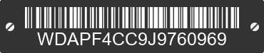 2018 MERCEDES-BENZ Sprinter WDAPF4CC9J9760969 VIN decoded