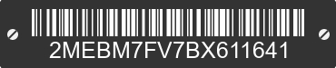 2011 MERCURY Grand Marquis 2MEBM7FV7BX611641 VIN decoded