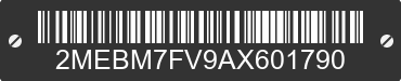 2010 MERCURY Grand Marquis 2MEBM7FV9AX601790 VIN decoded
