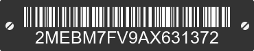 2010 MERCURY Grand Marquis 2MEBM7FV9AX631372 VIN decoded