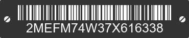 2007 MERCURY Grand Marquis 2MEFM74W37X616338 VIN decoded