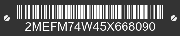 2005 MERCURY Grand Marquis 2MEFM74W45X668090 VIN decoded