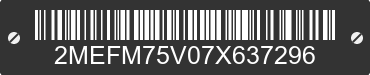 2007 MERCURY Grand Marquis 2MEFM75V07X637296 VIN decoded