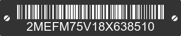 2008 MERCURY Grand Marquis 2MEFM75V18X638510 VIN decoded
