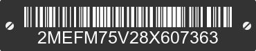 2008 MERCURY Grand Marquis 2MEFM75V28X607363 VIN decoded