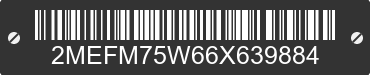 2006 MERCURY Grand Marquis 2MEFM75W66X639884 VIN decoded
