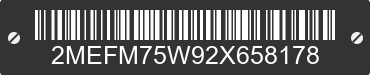 2002 MERCURY Grand Marquis 2MEFM75W92X658178 VIN decoded